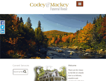 Tablet Screenshot of codeymackeyfh.com